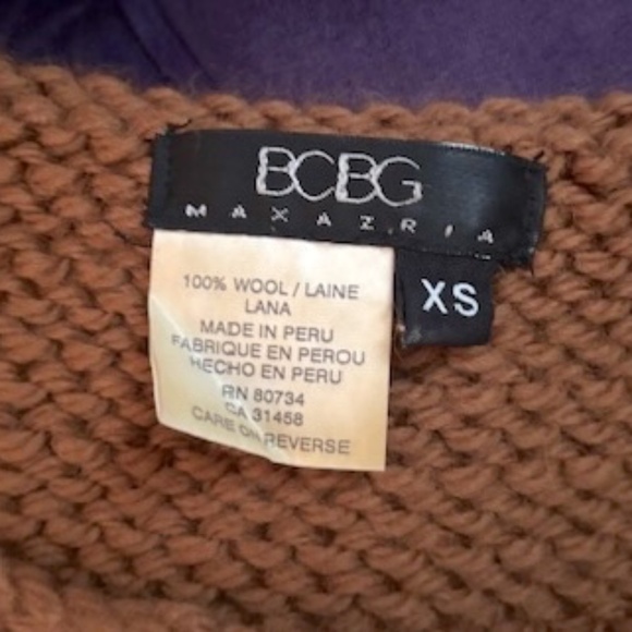 Knit Sleeveless Wool Sweater by BCBG - Picture 8 of 8